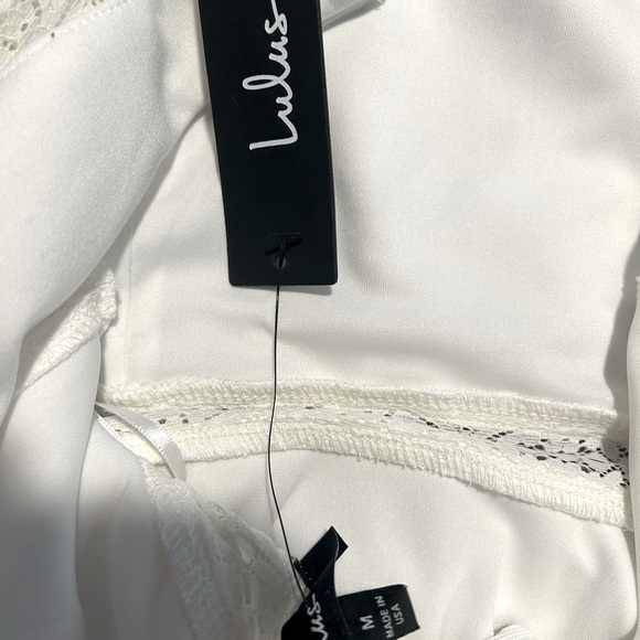 Lulus white dress with tags still on - Picture 3 of 3